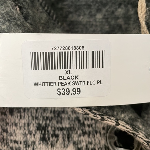 Natural Reflections fleece lined collared sweater. Purchased fr. Cabela’s. NWT✨ - Picture 2 of 6